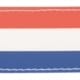 Julius k9 labels voor power-harnas/tuig nederlandse vlag