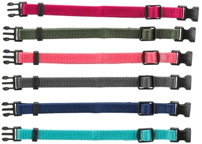 Trixie puppy halsbandset bruin / beige / grijs / roze / blauw / oranje