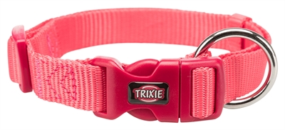 Trixie premium halsband hond koraal oranje