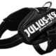Julius k9 idc power-harnas/tuig voor labels zwart