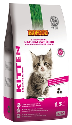 Biofood cat kitten pregnant & nursing