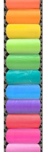 D&d poopi-dog poepzakjes regenboog kleuren