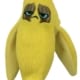 Grumpy bananen schil ritsel speelgoed