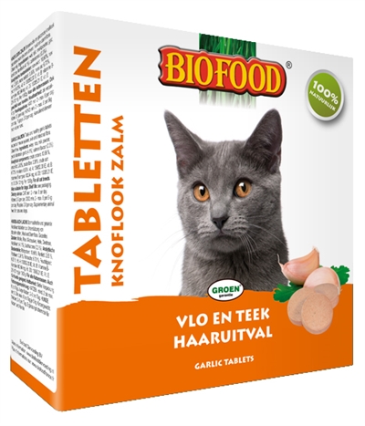 Biofood kattensnoepjes bij vlo zalm